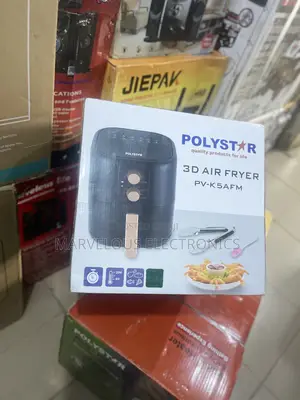 Brand New Polystar Super Copper 6liters Air Fryer