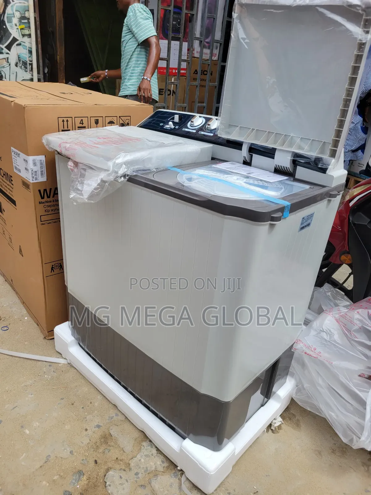 Lg 12kg Semi-Automatic Washing Machine