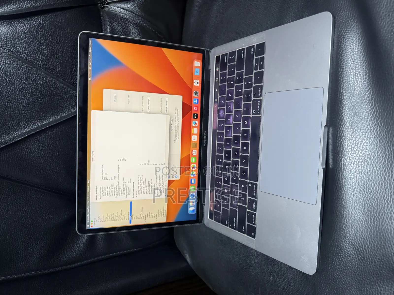Laptop Apple MacBook Pro 2017 8GB Intel Core i5 SSD 256GB