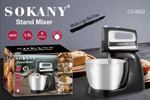 Cx-6622 Sokany 3.5l Stand Mixer 5speed 400w