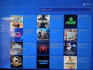 Clean Ps4 Pro 1tb With 15 Games Plus 2 Gamepad”