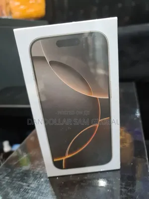 New Apple iPhone 16 Pro 128 GB Gold
