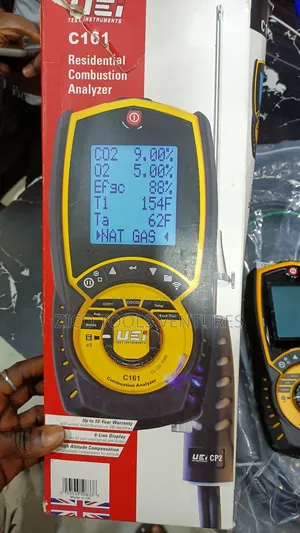 Uei C161 Residential Combustion Analyzer