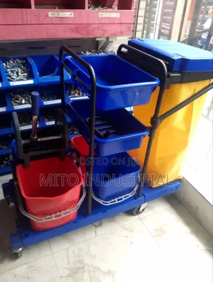 Professional Cleaning Trolley