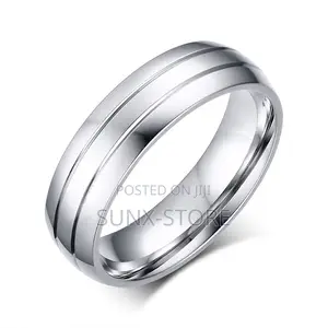 Pure Titanium Wedding Ring Band (Never-Fade)