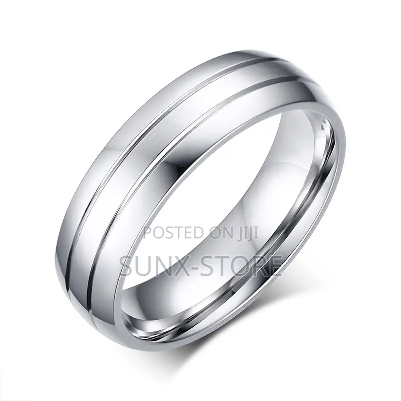 Pure Titanium Wedding Ring Band (Never-Fade)