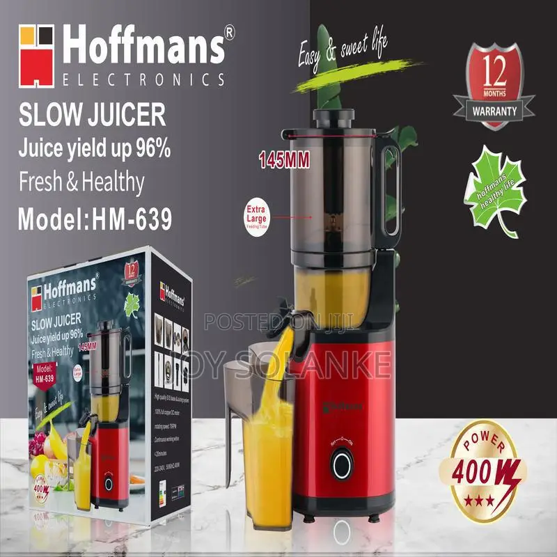 Hoffman's Industrial Slow Juicer