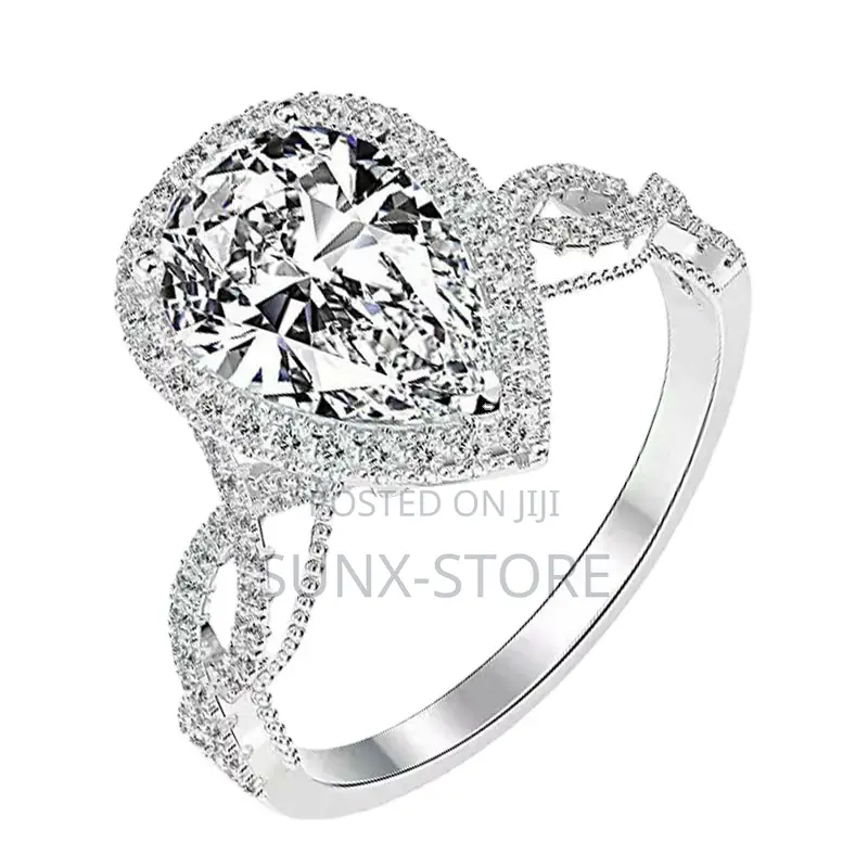 Sterling Silver Engagement Rings 