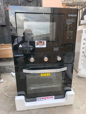 Original Bosch 60x60cm Built-in Gas Ele Oven Built-in Microwave