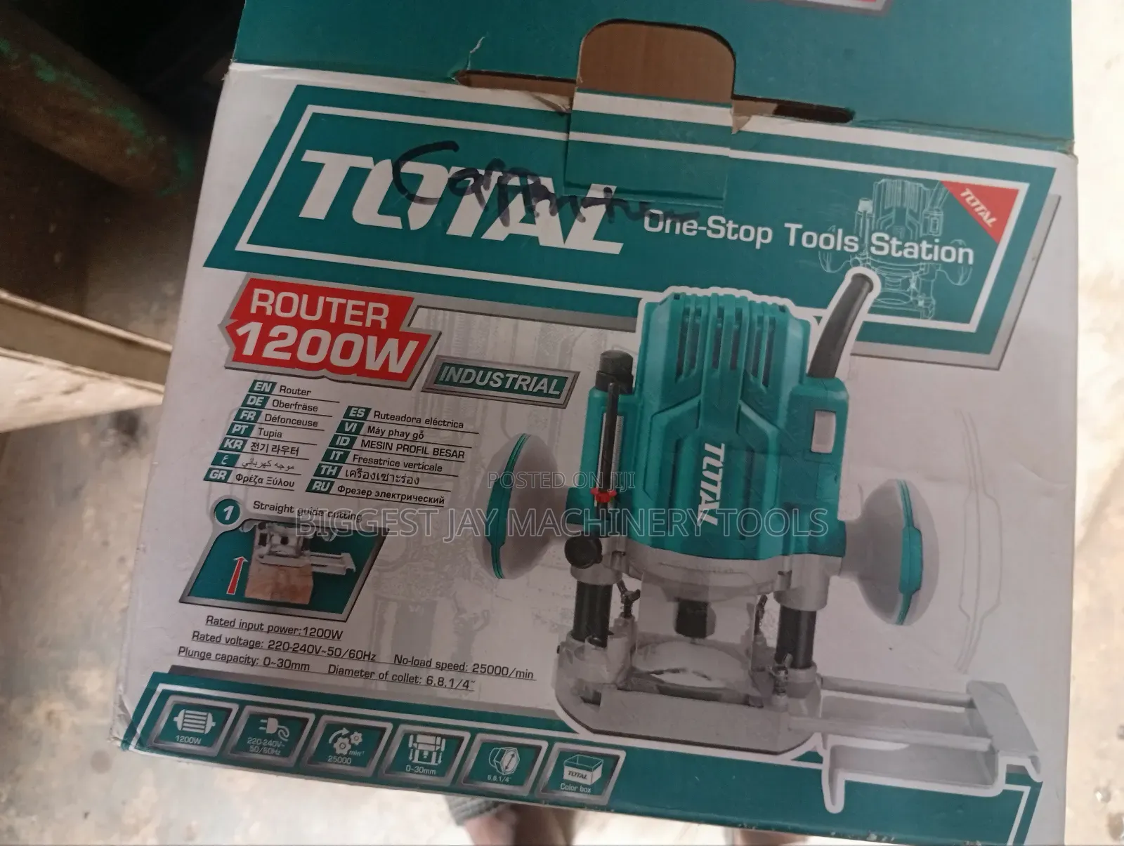 Router Machine 1200w Total