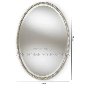 Oval Mirror Champagne