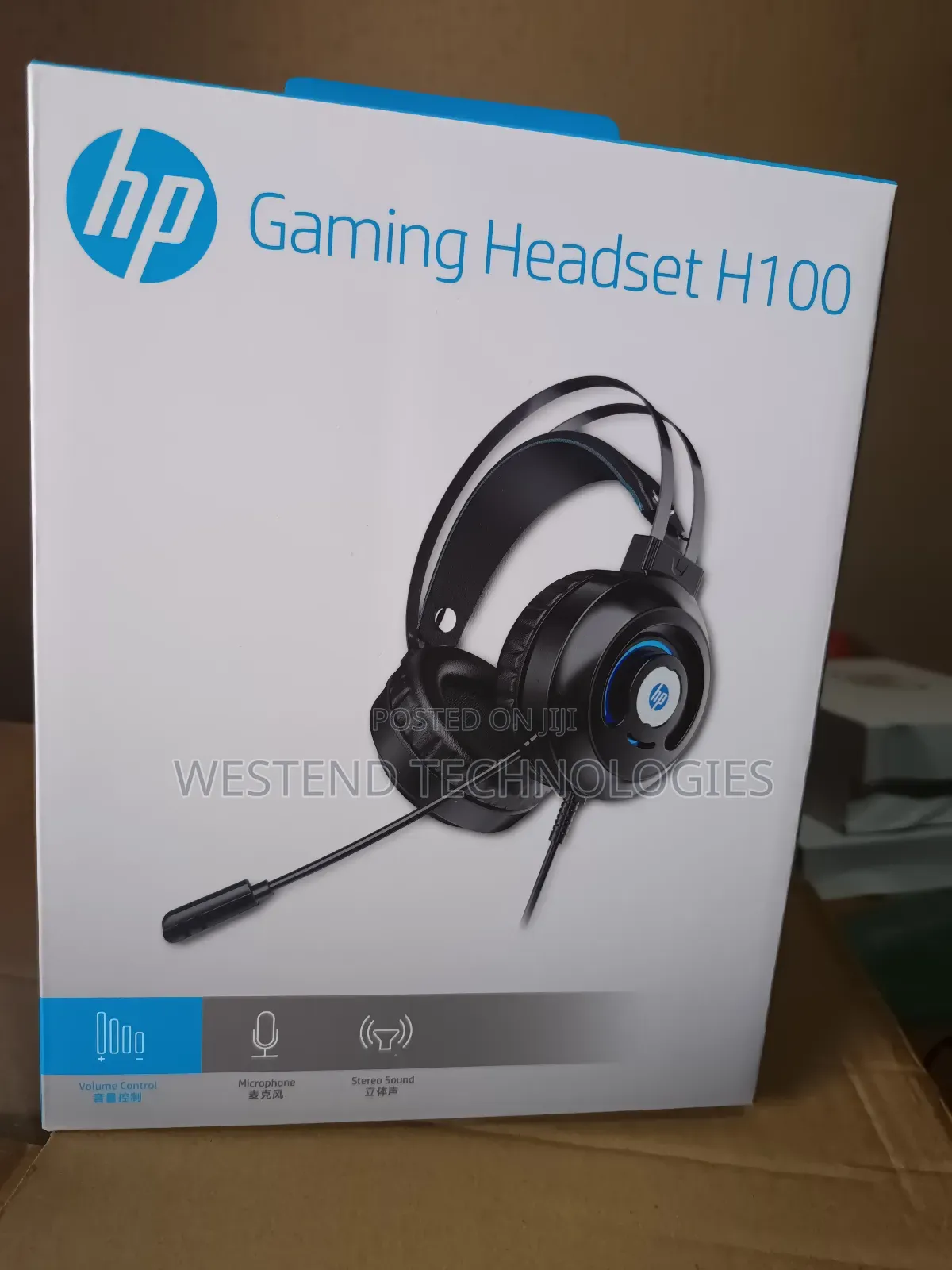 Hp Gaming Headset With Mic H100