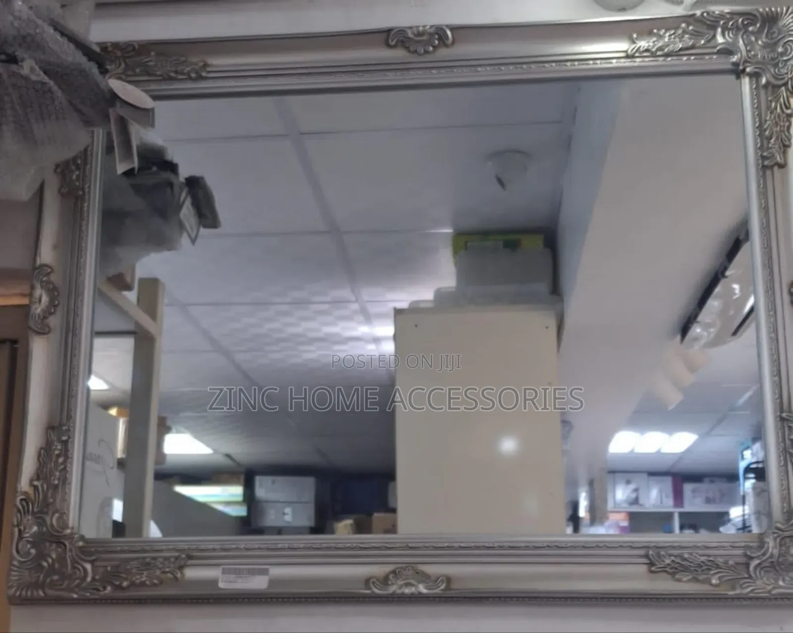 Antique Silver Wall Mirror