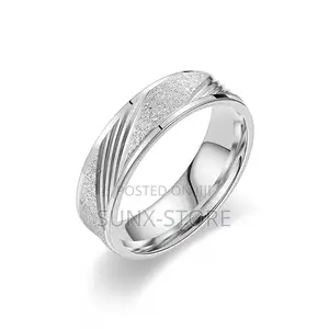Silver Wedding Ring Set