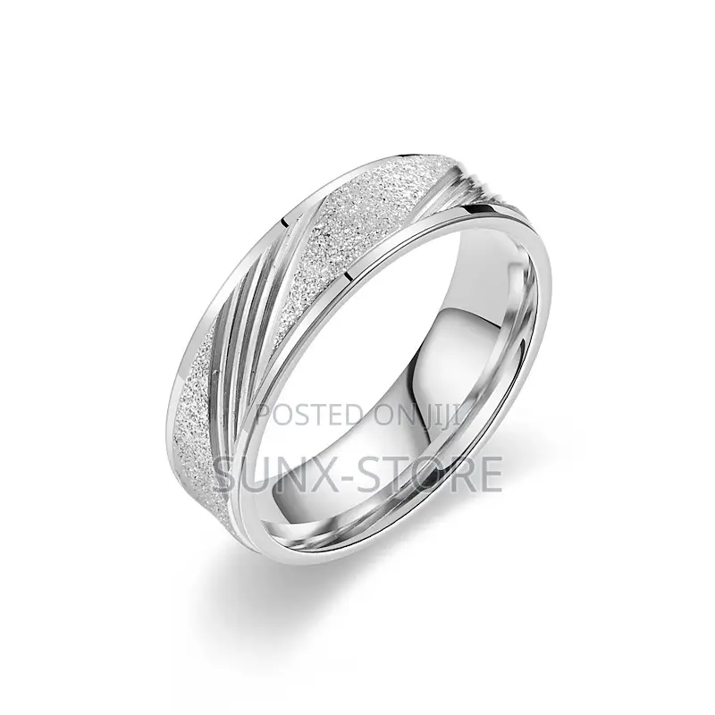 Silver Wedding Ring Set