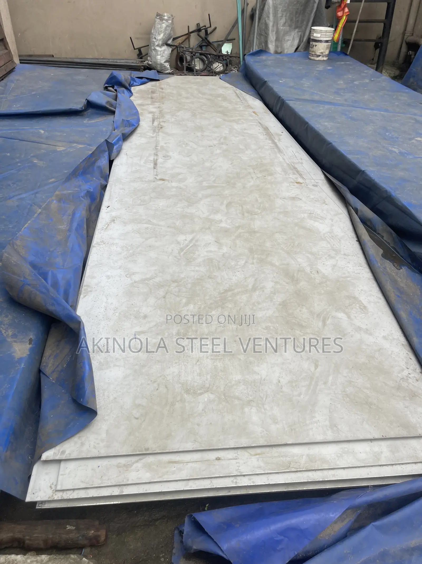 4mm Thick 5x20 Stainless Plate 304