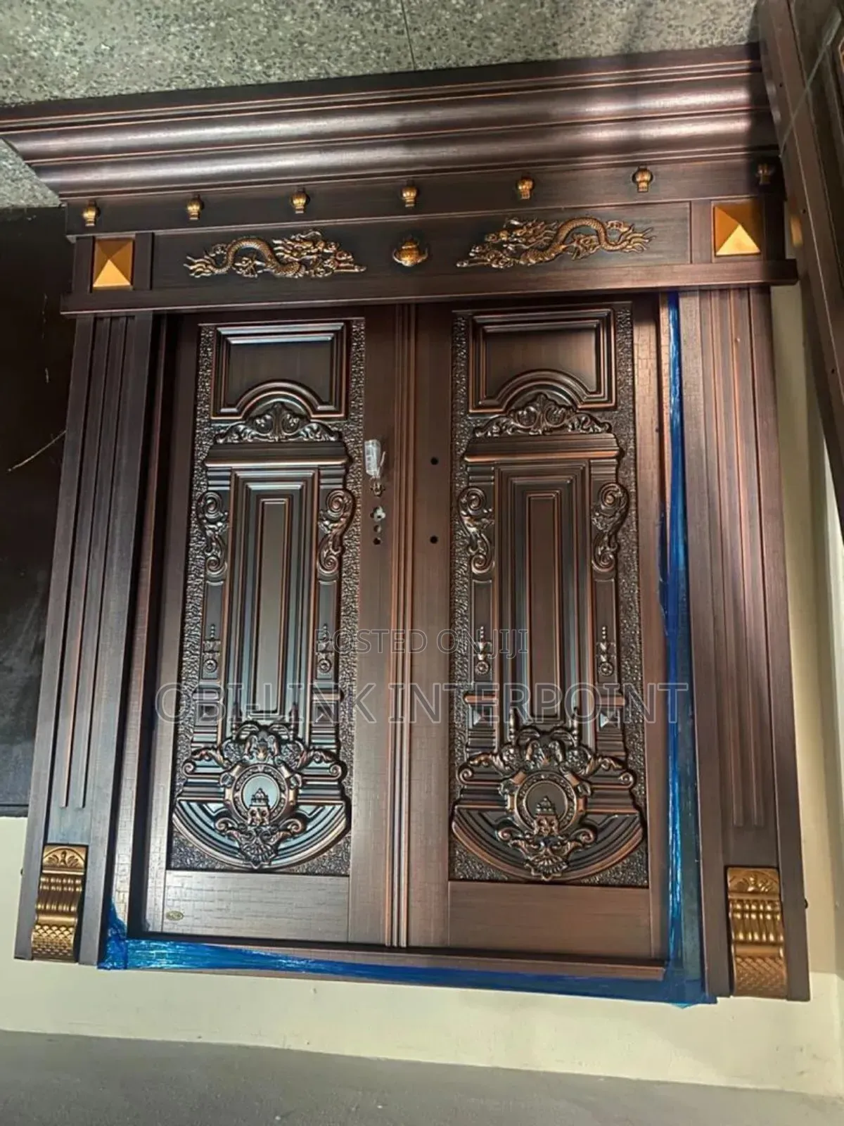 5ft Strong Entrance Copper Door