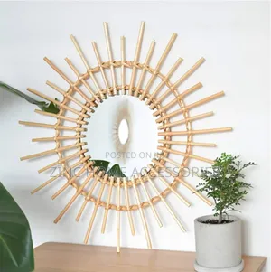 Rattan Mirror