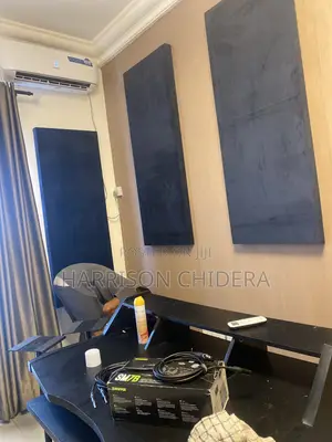 Dark Navy Blue MDF Made Acoustic Panels