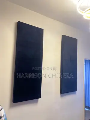 Dark Navy Blue MDF Made Acoustic Panels