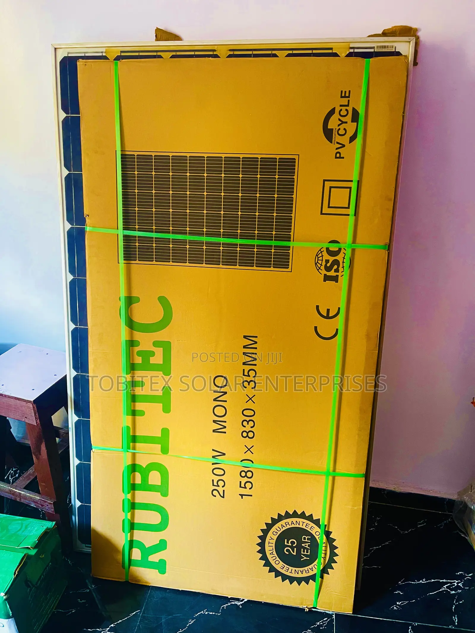 250watts Rubitec Solar Panels