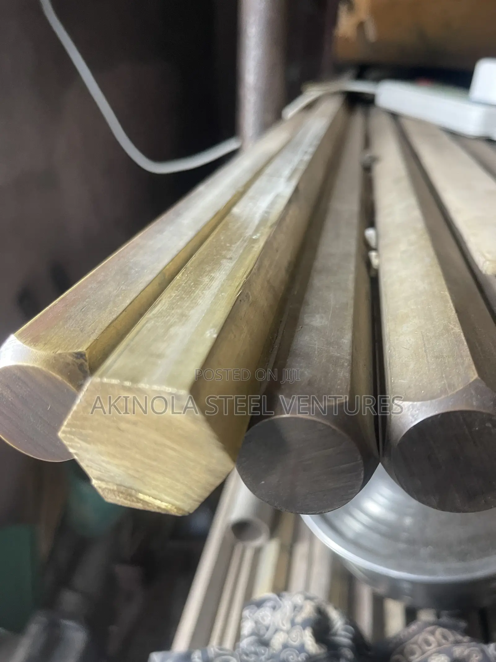 30mm Hexagon Brass Rod