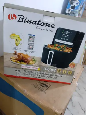 Quick Meals With Binatone 6.5l Digital Air Fryer