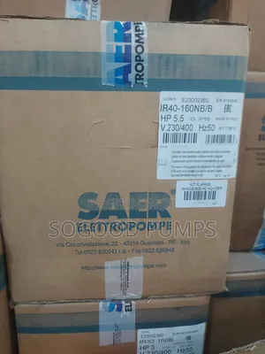 Sear Centrifugal Surface Pump Type Ir40-260nb/B