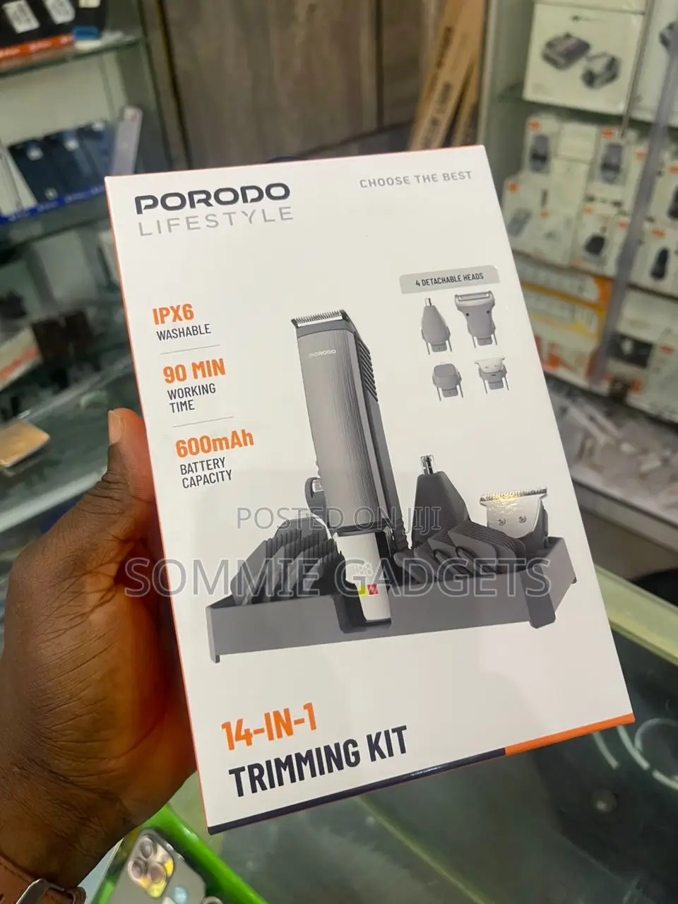 Porodo Muti-Purpose Beards Trimmer
