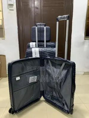 Good Partner 4pcs Trolley Luggage – Strong & Spacious (Navy Blue)
