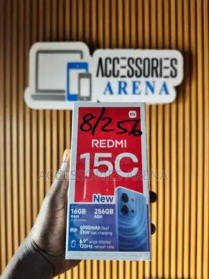 New Xiaomi Redmi 15C 4G 256 GB Black