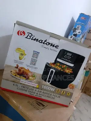 Digital Binatone 6.5l Air Fryer for Everyday Cooking