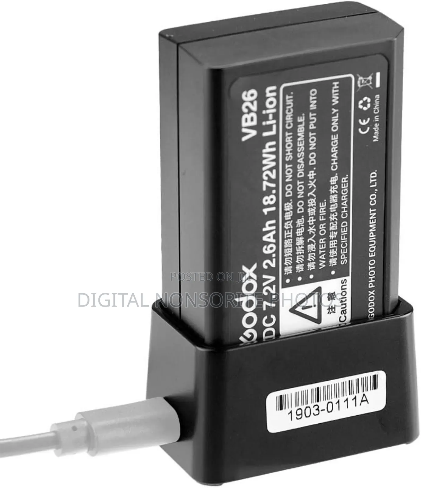 Vb26 Godox V1 Battery