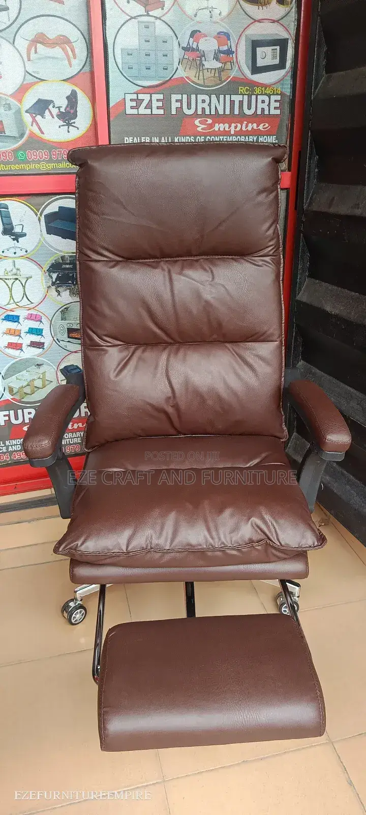 Coffee Brown Directors Executive Office Chair