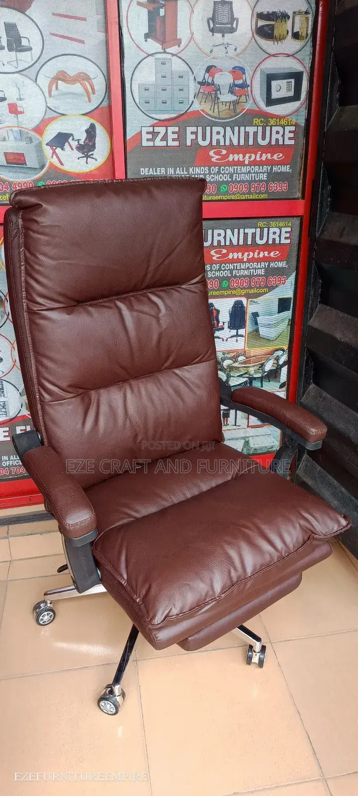 Coffee Brown Directors Executive Office Chair