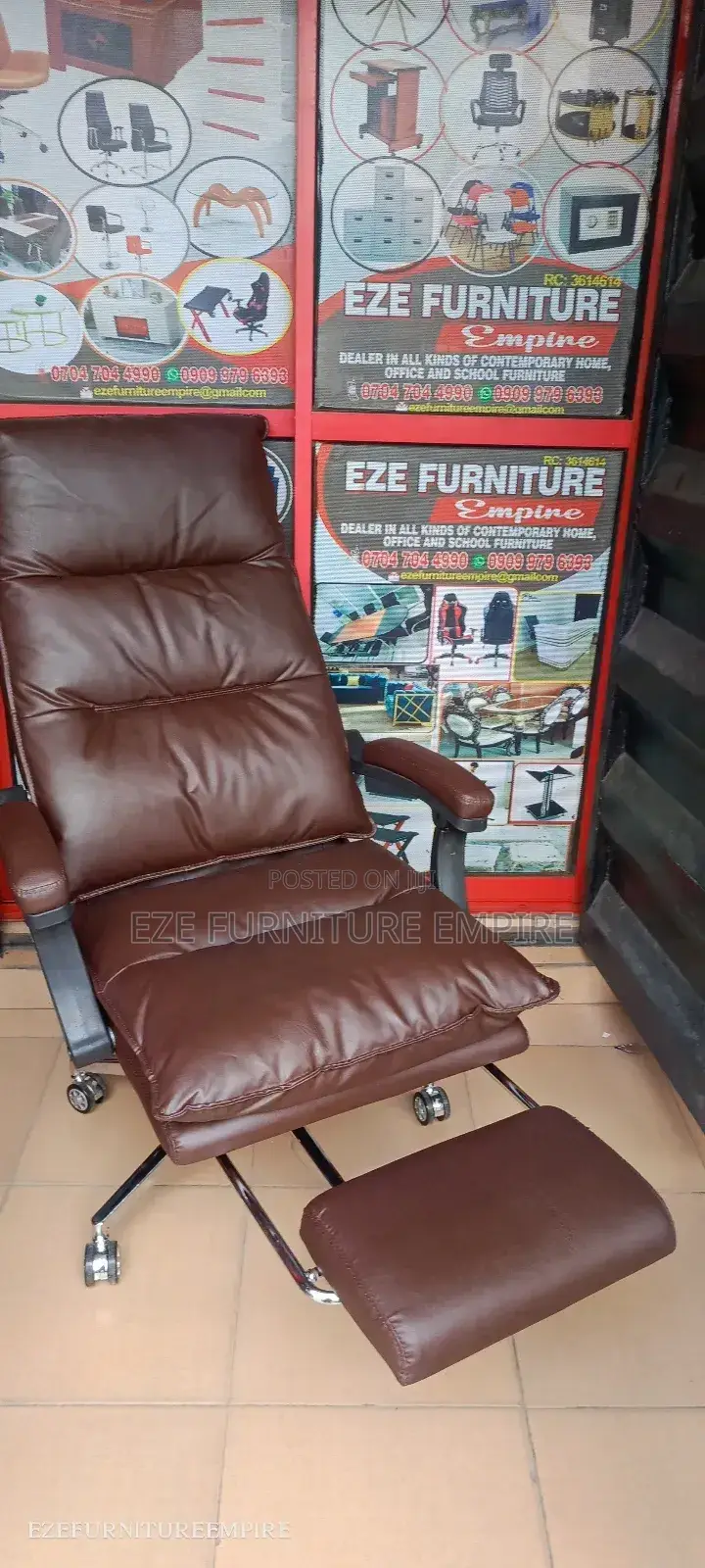 Coffee Brown Directors Executive Office Chair