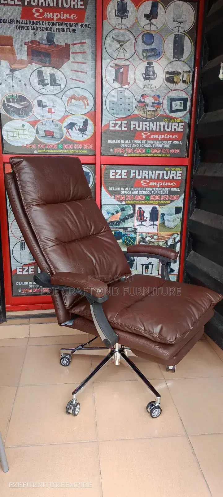 Coffee Brown Directors Executive Office Chair