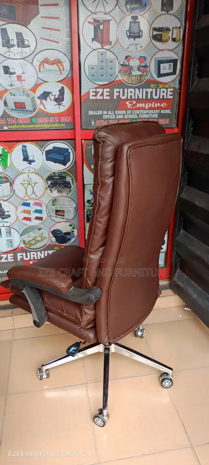 Coffee Brown Directors Executive Office Chair