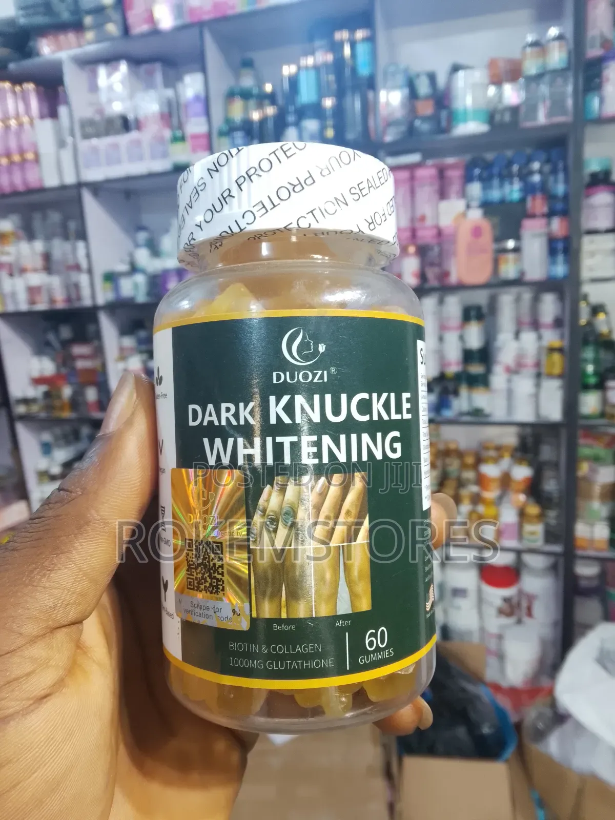 Dark Knuckle Whitening