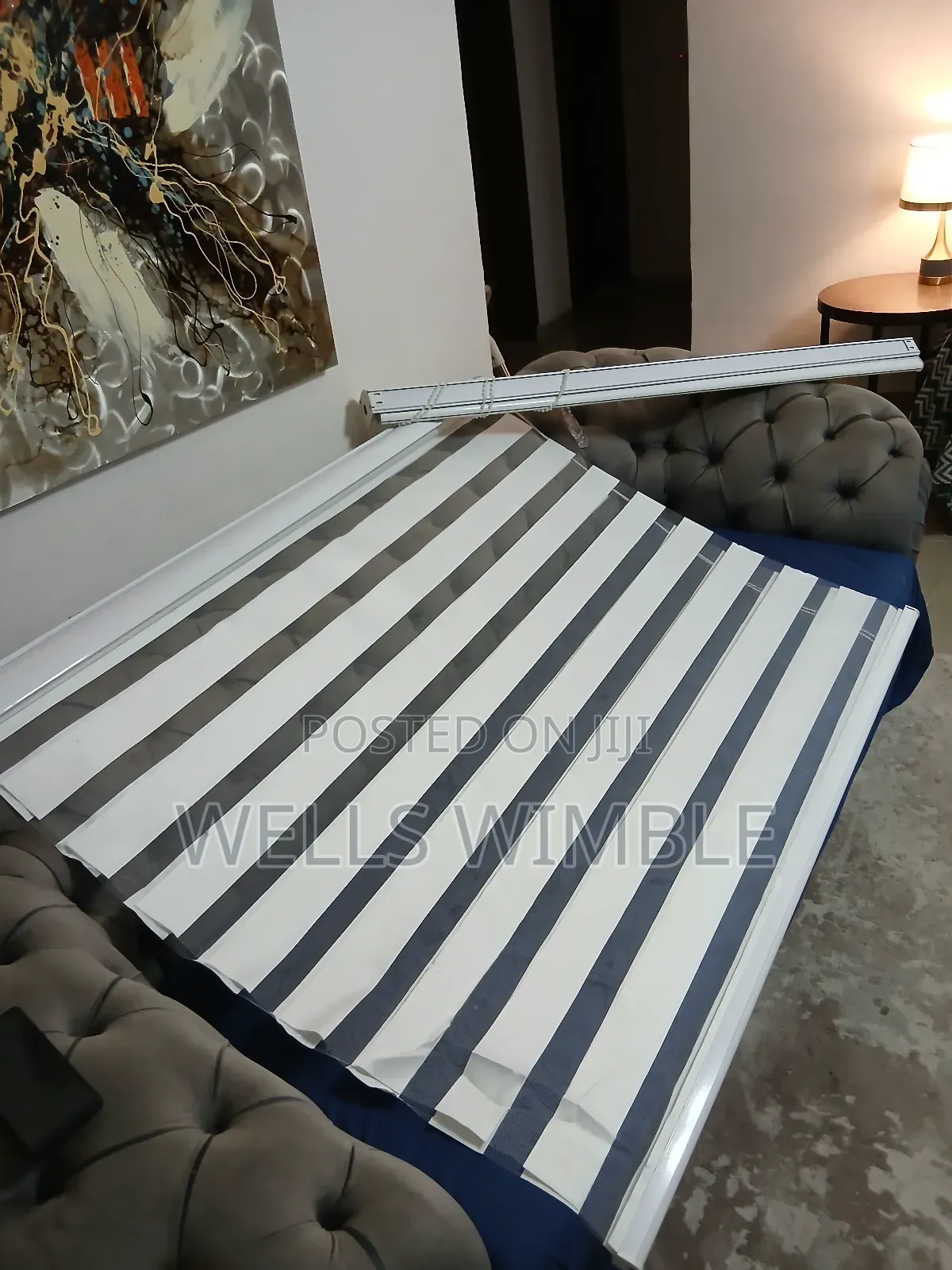 Used White Window Blinds