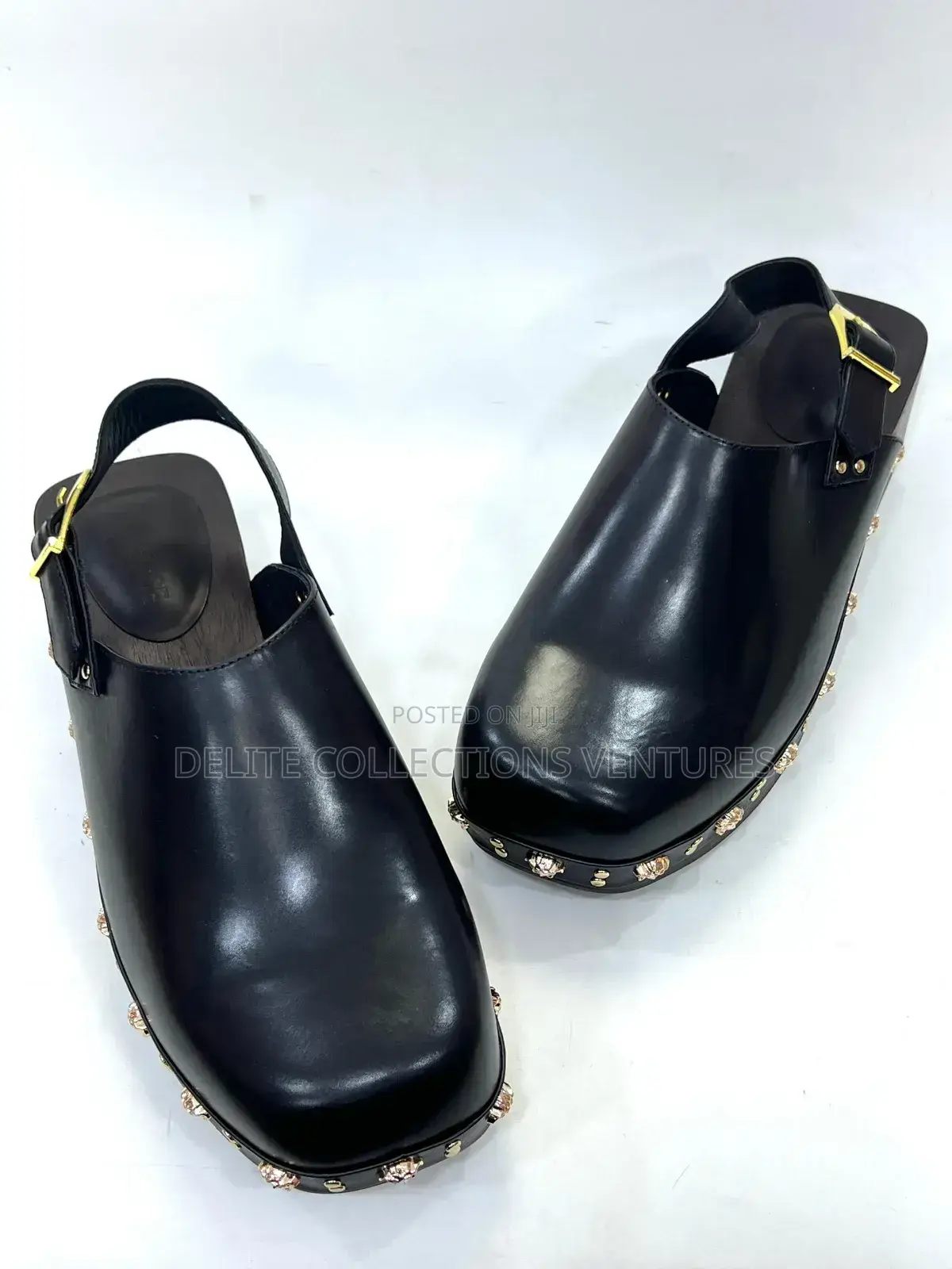 Original Versace Wooden Clogs