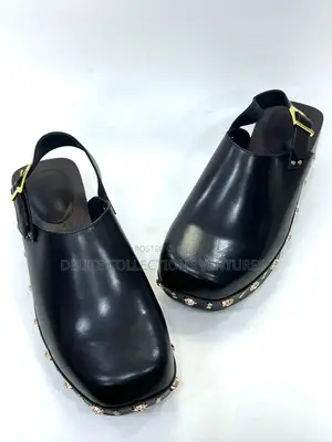 Original Versace Wooden Clogs