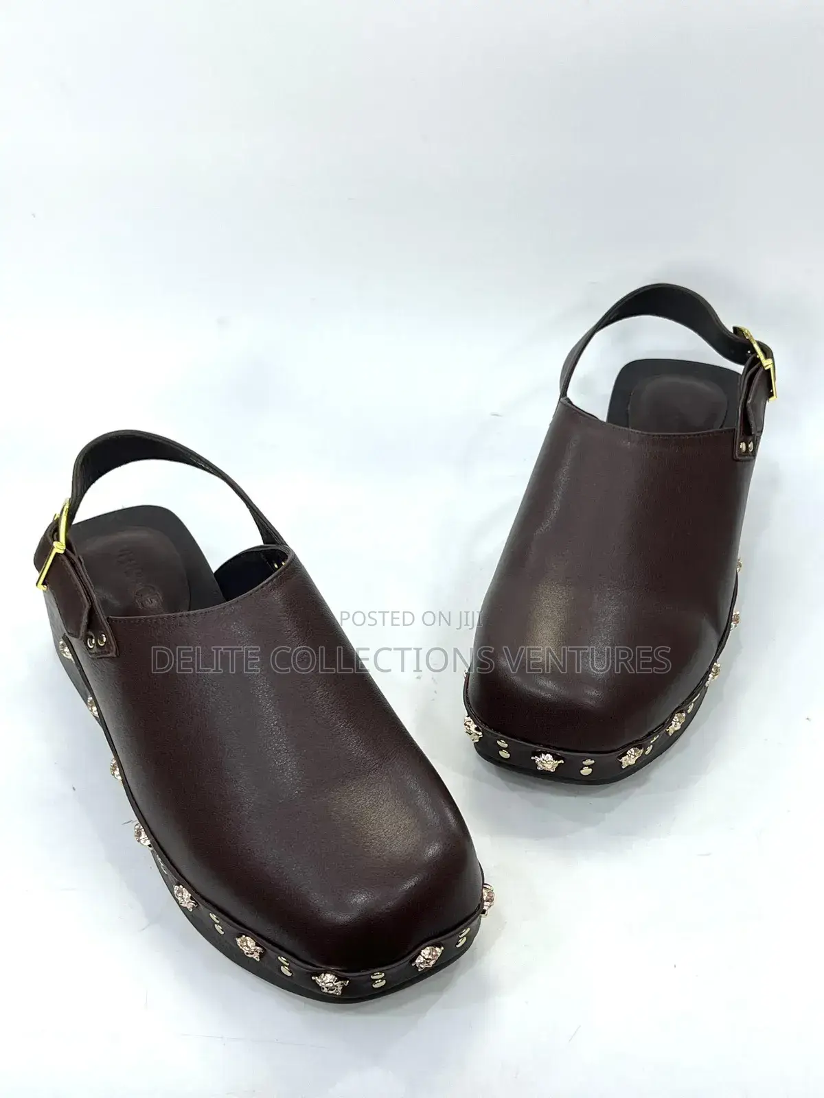 Original Versace Wooden Clogs