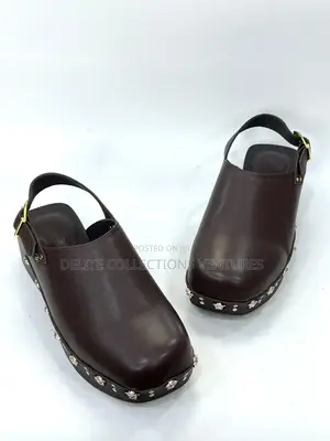 Original Versace Wooden Clogs