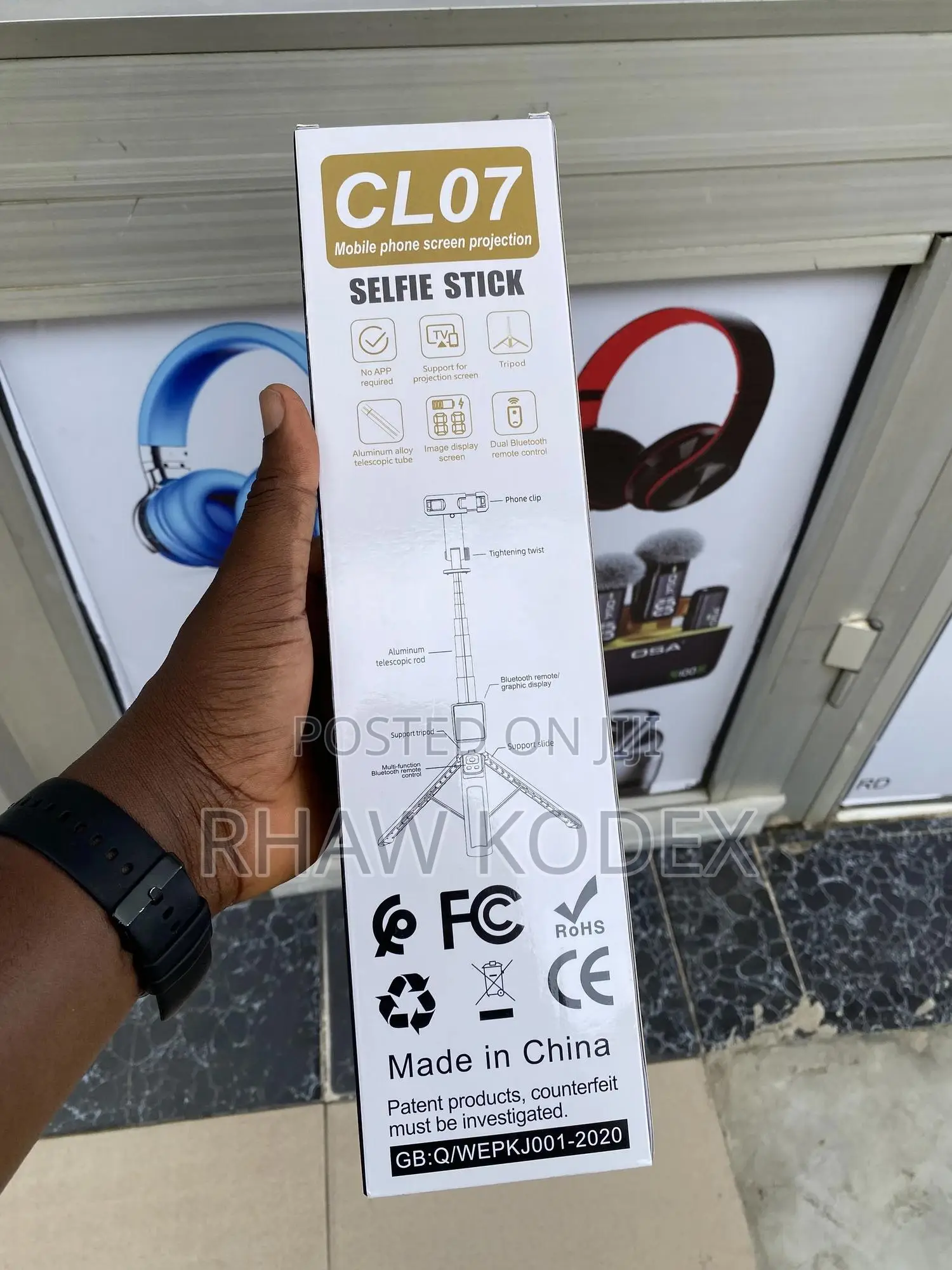 Cl07 Mobile Phone Display Screen Tracking Tripod