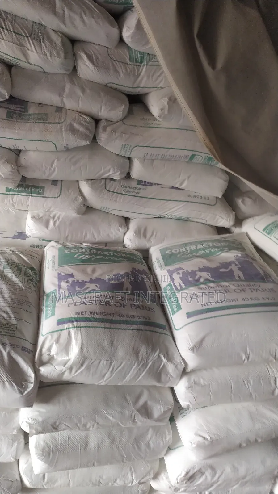 Contractor Gypsum Pop Cement