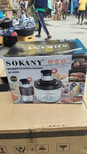 Sokany Wonder Chopper/Grinder 800w 2speeds 2cups
