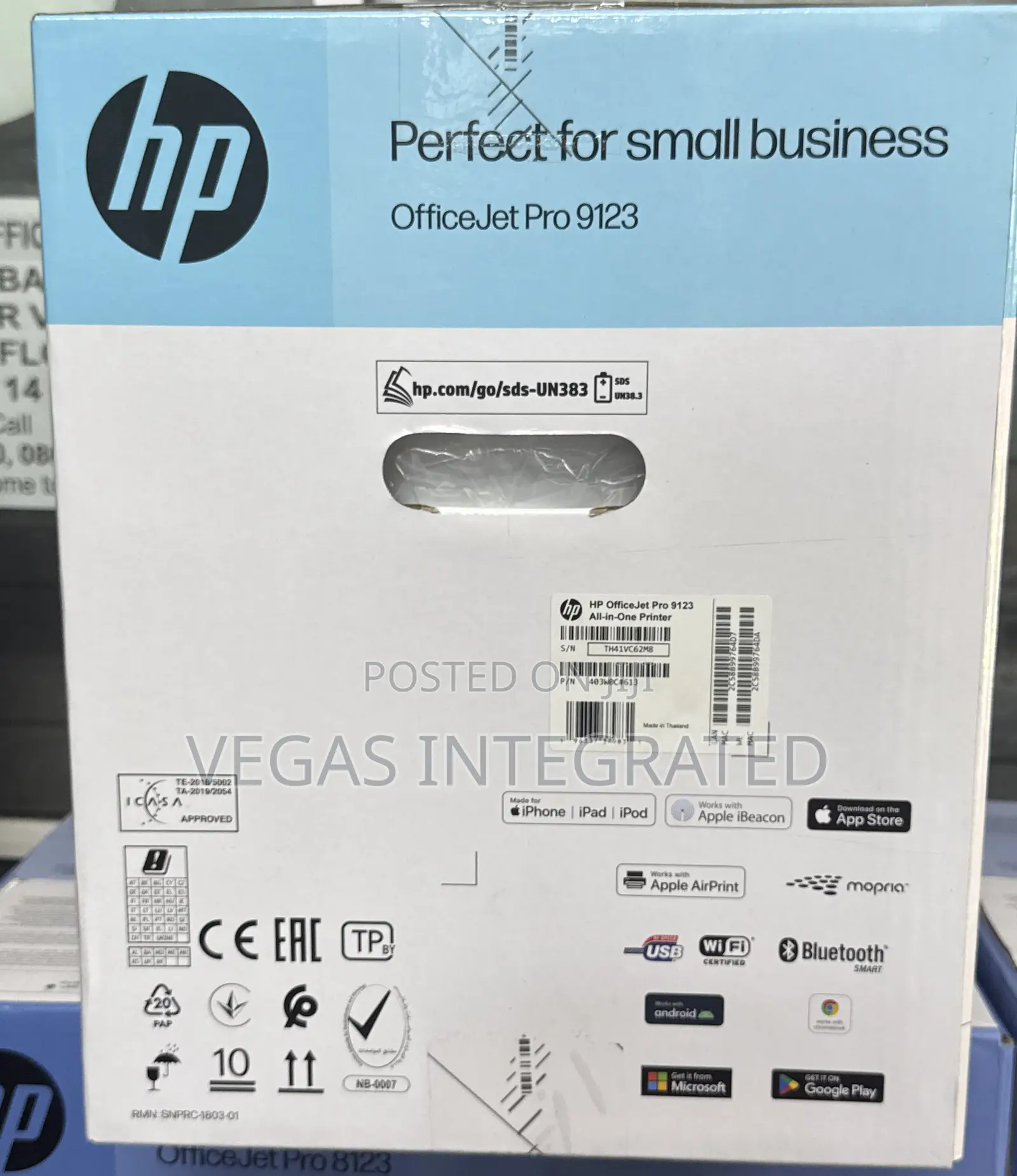 Hp Officejet Pro 9123 All-in-one Printer