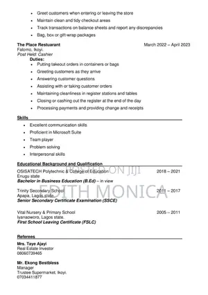 Cleaner/Office Assistant