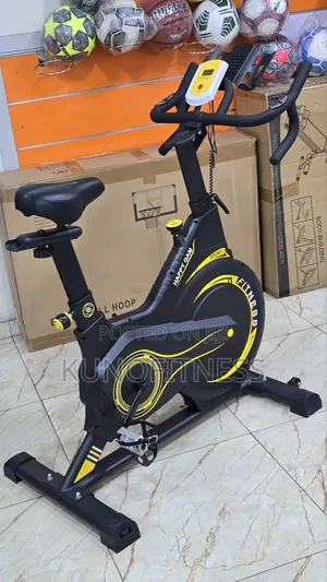 Commercial-Grade Spinning Bike – 150kg Weight Limit